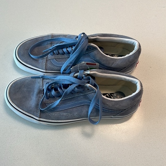 Vans Old Skool HEIQ Eco Dry Dupont Shoe Light Blue - Picture 3 of 8